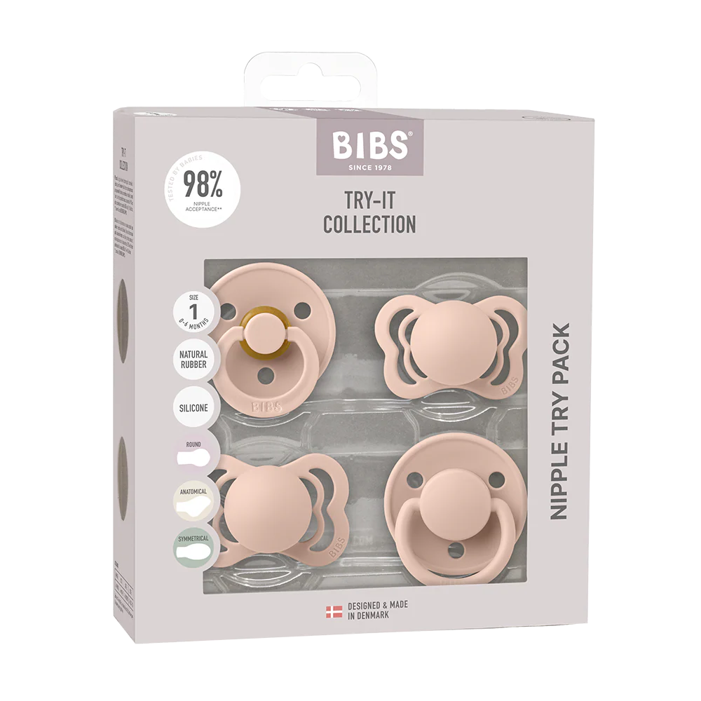 New Baby Pacifier Try-It Collection