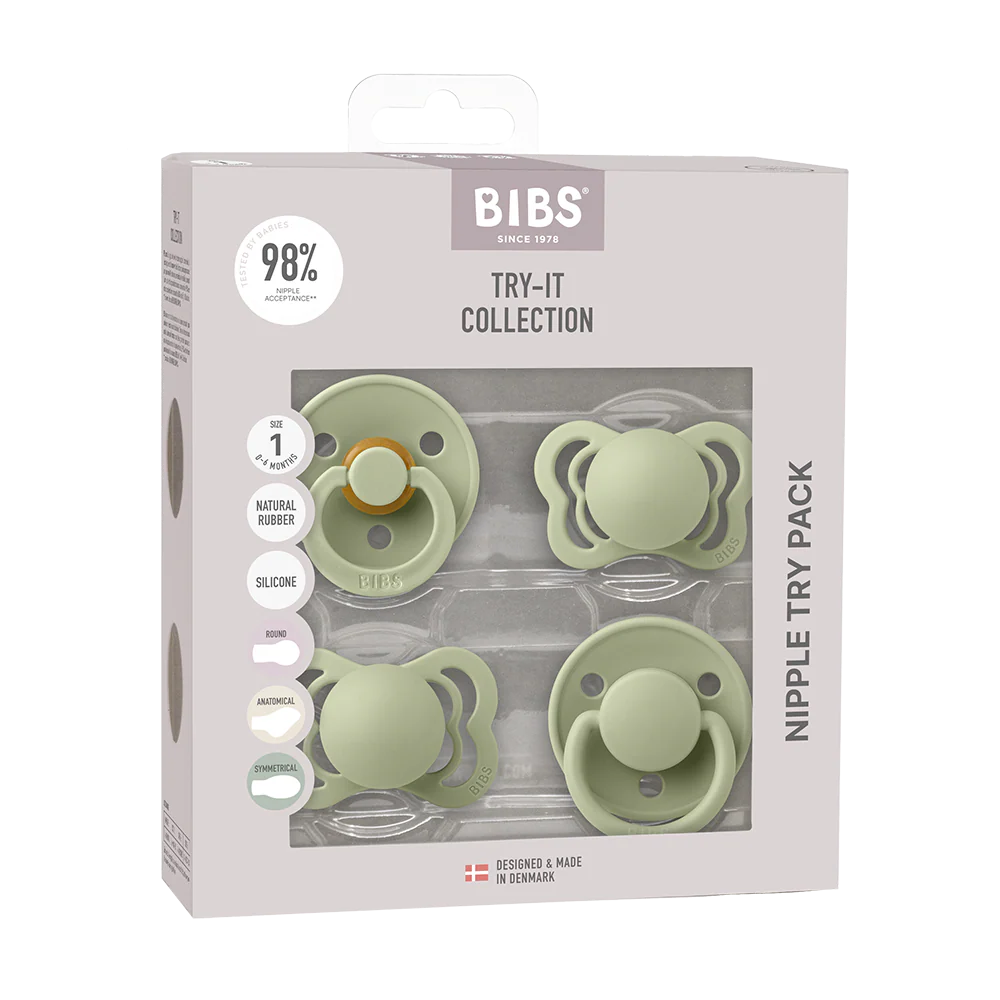 New Baby Pacifier Try-It Collection