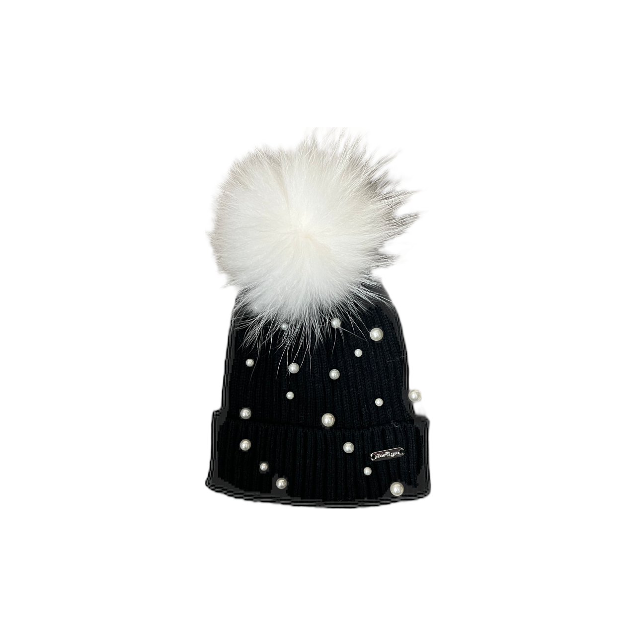 Toddler Pearl Ribbed Hat