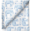 Sugar + Maple Personalized Stretchy Blanket | Elephant - Twinkle Twinkle Little One