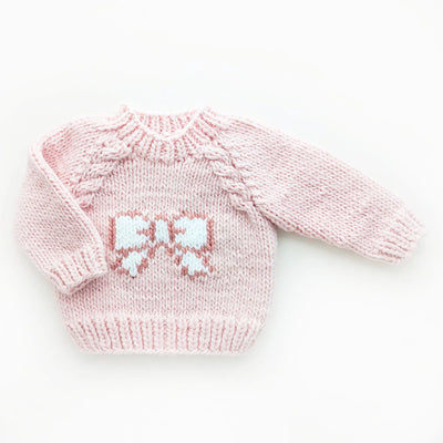 Pink Bow Sweater