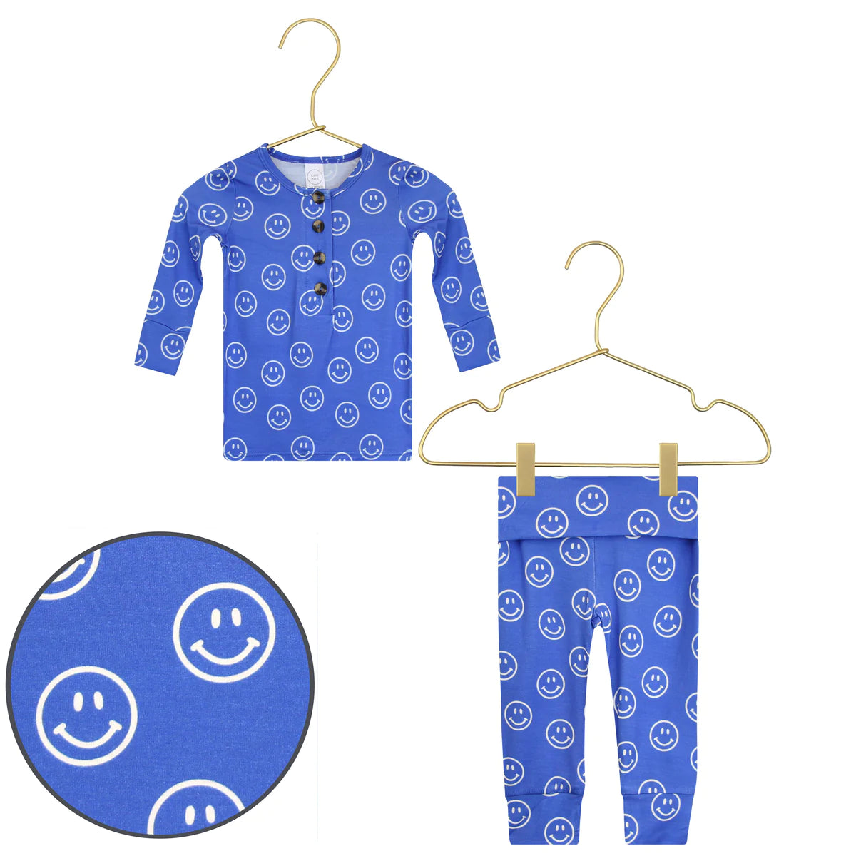 Brady Top, Bottom & Top Knot Hat Set - Twinkle Twinkle Little One