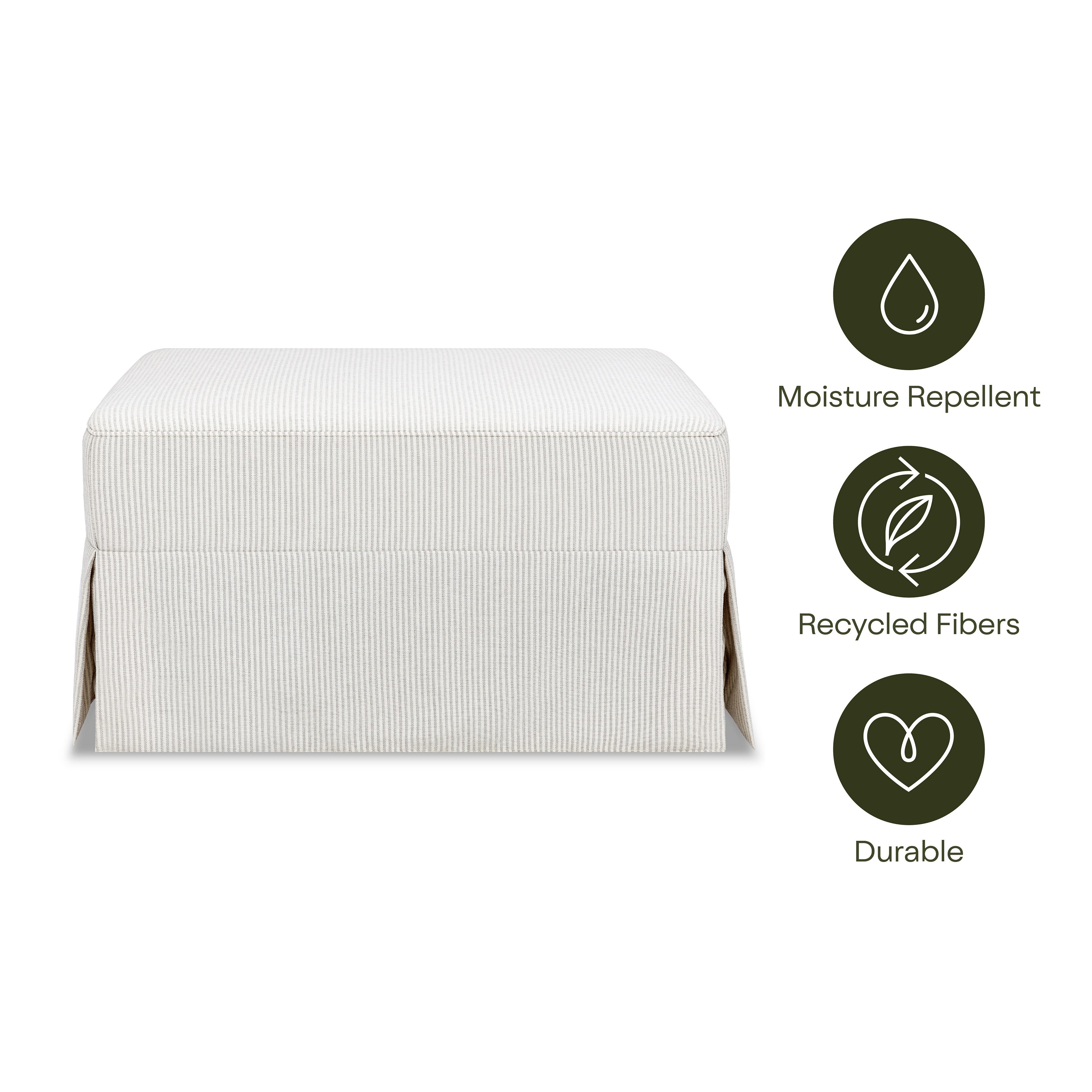 Namesake Crawford Gliding Ottoman - Twinkle Twinkle Little One