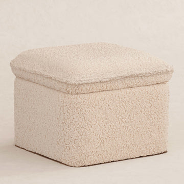 Babyletto Cali Storage Ottoman in Shearling - Twinkle Twinkle Little One