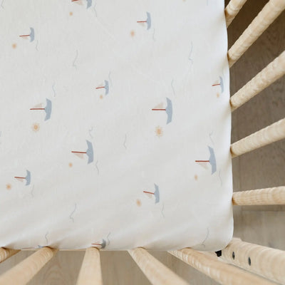 Minky Stretch Luxe Crib Sheet - Twinkle Twinkle Little One