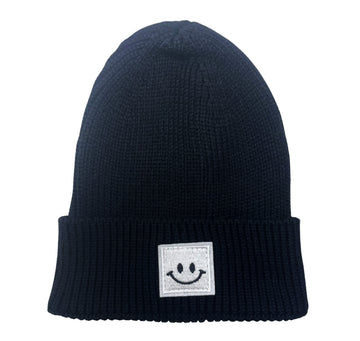 Smiley Patch Winter Beanie-Infant - Twinkle Twinkle Little One