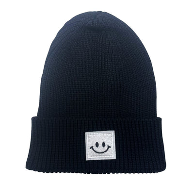 Smiley Patch Winter Beanie-Infant - Twinkle Twinkle Little One