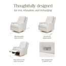 Namesake Crewe Electronic Recliner and Swivel Glider - Twinkle Twinkle Little One