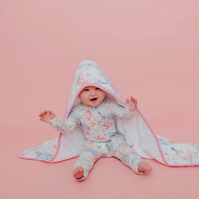 Genevieve Premium Knit Hooded Towel