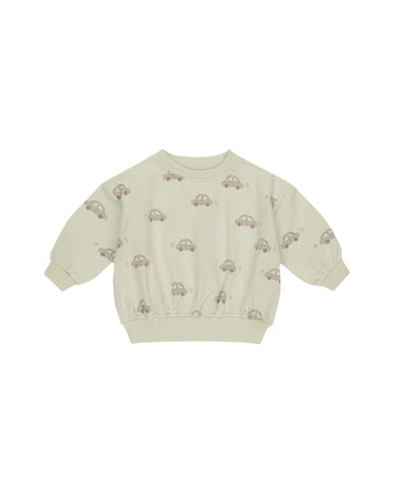 Relaxed Sweatshirt & Sweatpant Set - Cars - Twinkle Twinkle Little One