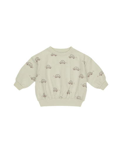 Relaxed Sweatshirt & Sweatpant Set - Cars - Twinkle Twinkle Little One