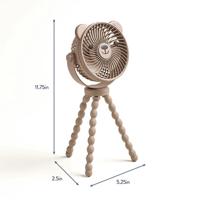 Itzy Breeze 3-Speed Stroller Fan - Twinkle Twinkle Little One