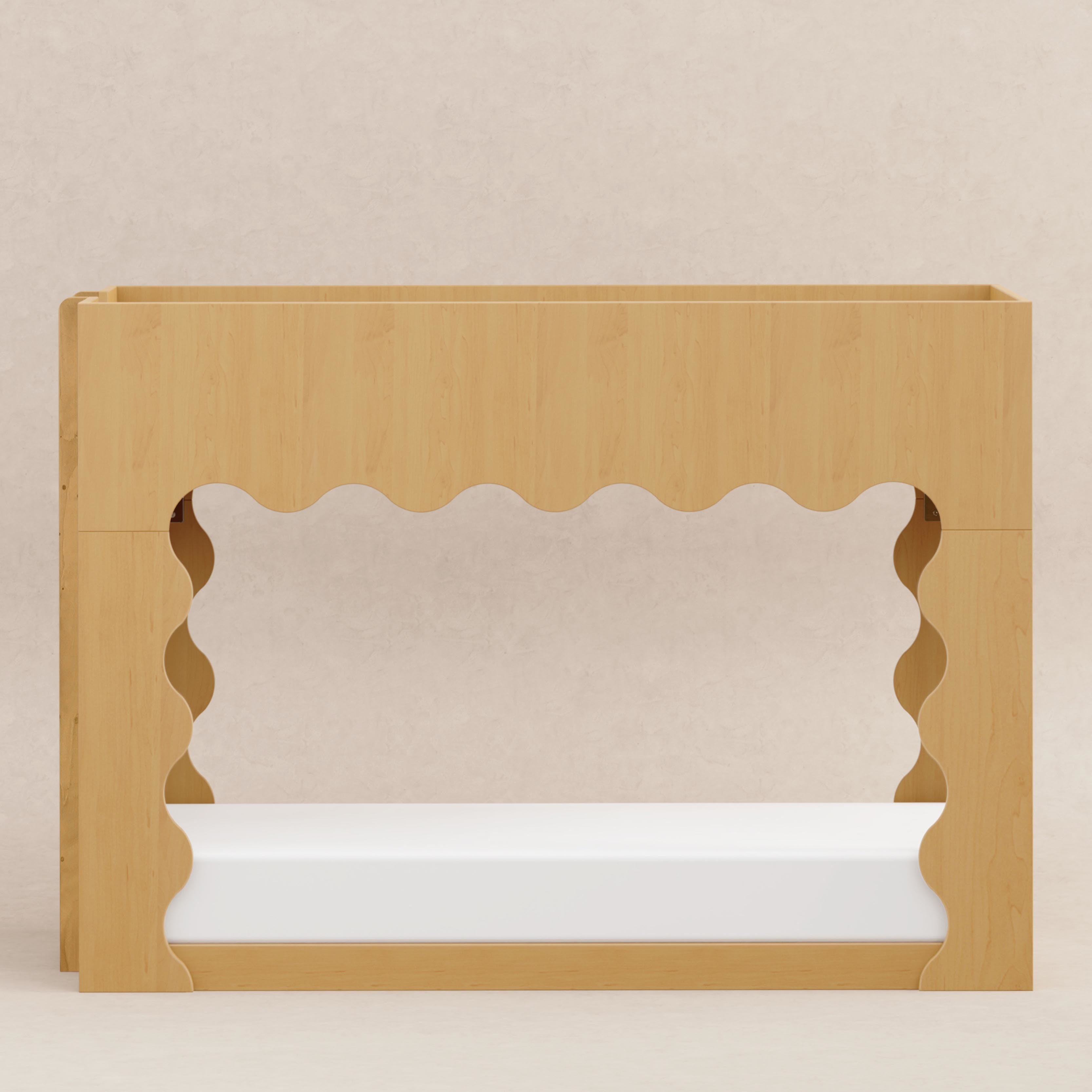 Babyletto Lido Wave Convertible Low-Profile Bunk Bed