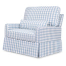 Namesake Crawford Pillowback Chair and a Half Comfort Swivel Glider - Twinkle Twinkle Little One