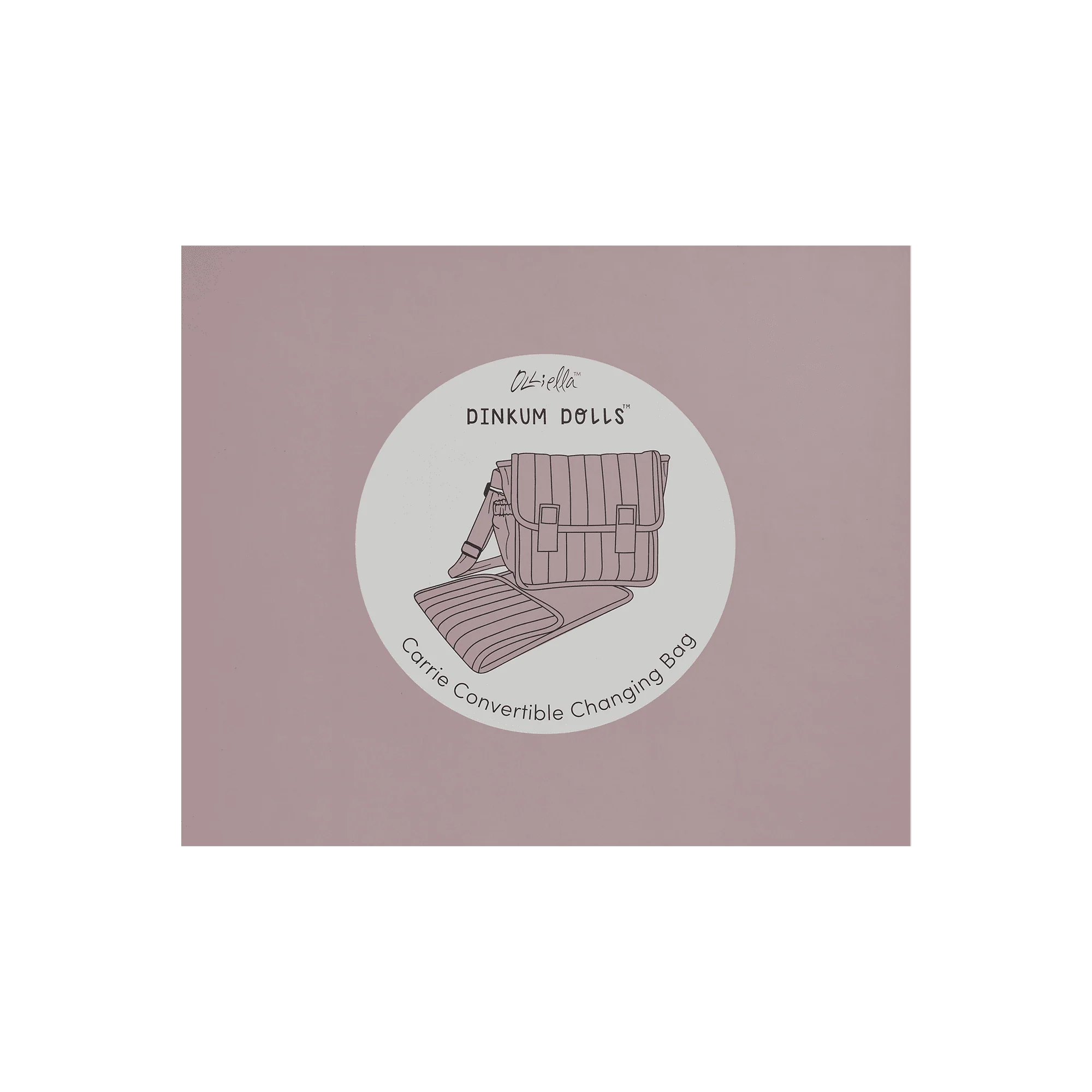 Carrie Convertible Changing Set - Lavender