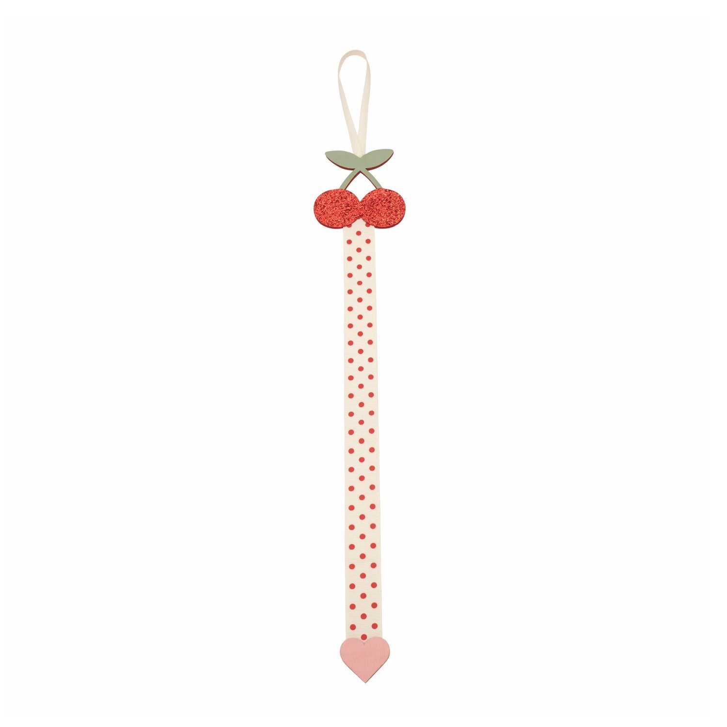 Very Cherry Ribbon Clip Holder