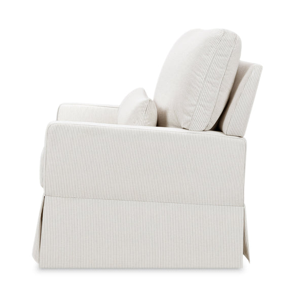 Namesake Crawford Pillowback Chair and a Half Comfort Swivel Glider - Twinkle Twinkle Little One