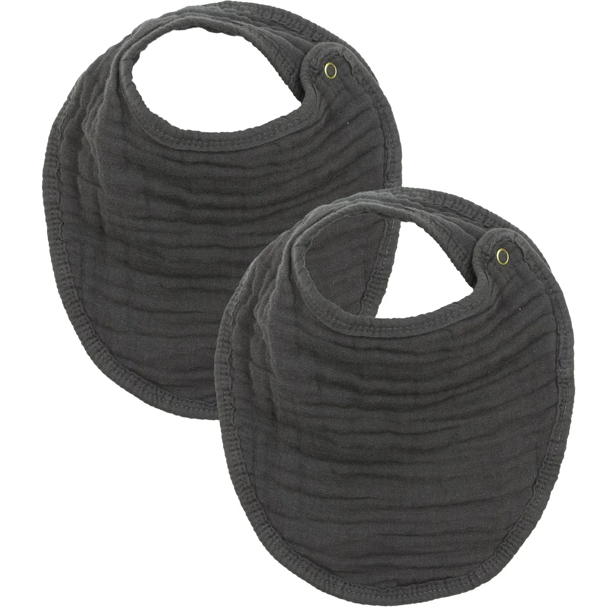 Lou Lou & Company Solid Cloud Muslin Bib 2 Pack - Twinkle Twinkle Little One