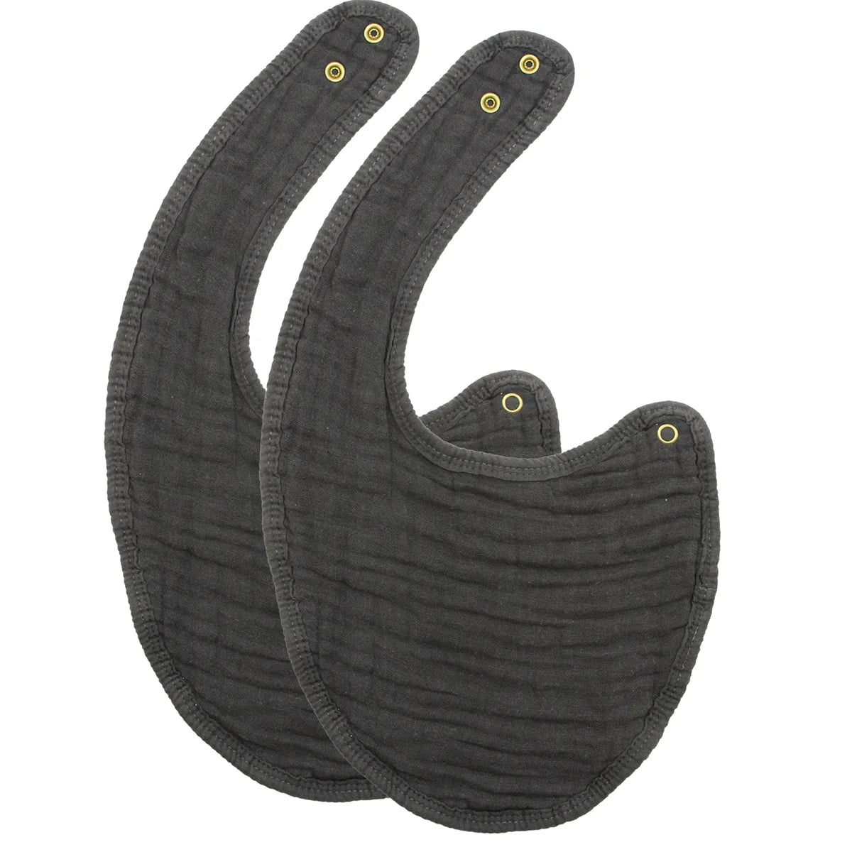 Lou Lou & Company Solid Cloud Muslin Bib 2 Pack - Twinkle Twinkle Little One