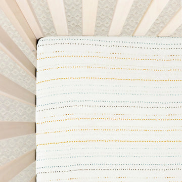 Lou Lou & Company Fitted Crib Sheet - Twinkle Twinkle Little One