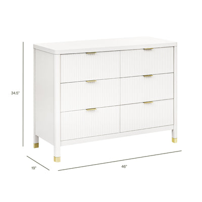 Namesake Brimsley Tambour 6-Drawer Dresser