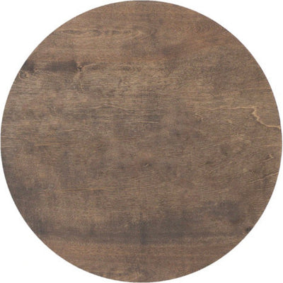 Sugar + Maple Round Base Personalized Name Sign | Dark Walnut - Twinkle Twinkle Little One