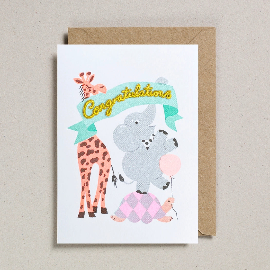 Congratulations Party Pets Confetti Pets Cards - Twinkle Twinkle Little One