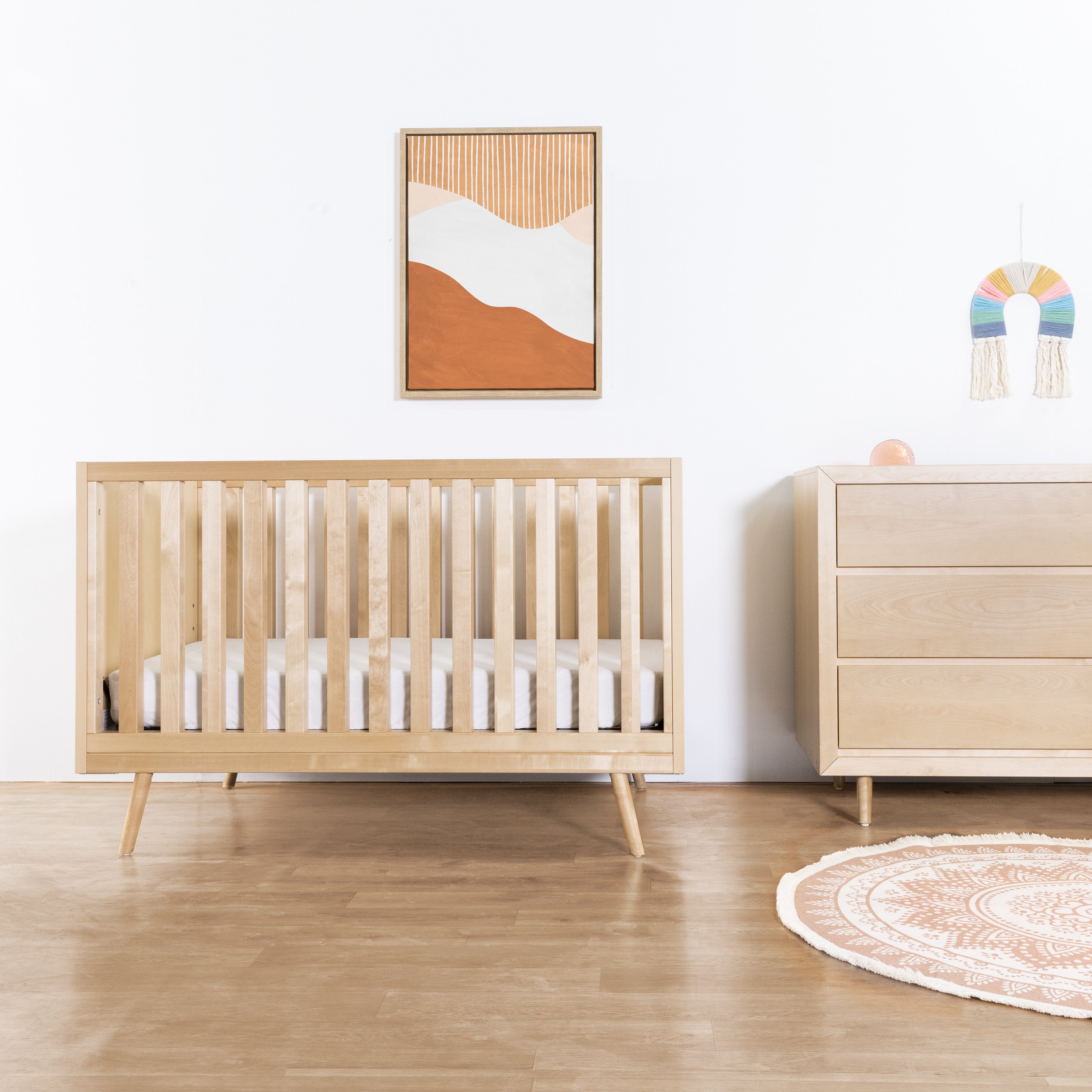 Babyletto Nifty Timber 3-in-1 Crib
