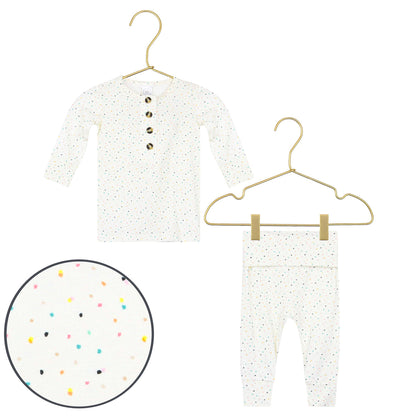 Lou Lou & Company Dottie Top, Bottoms + Headband Set - Twinkle Twinkle Little One
