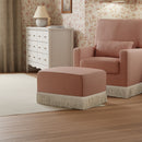 Namesake Crawford Gliding Ottoman | Boucle with Tassel Fringe - Twinkle Twinkle Little One