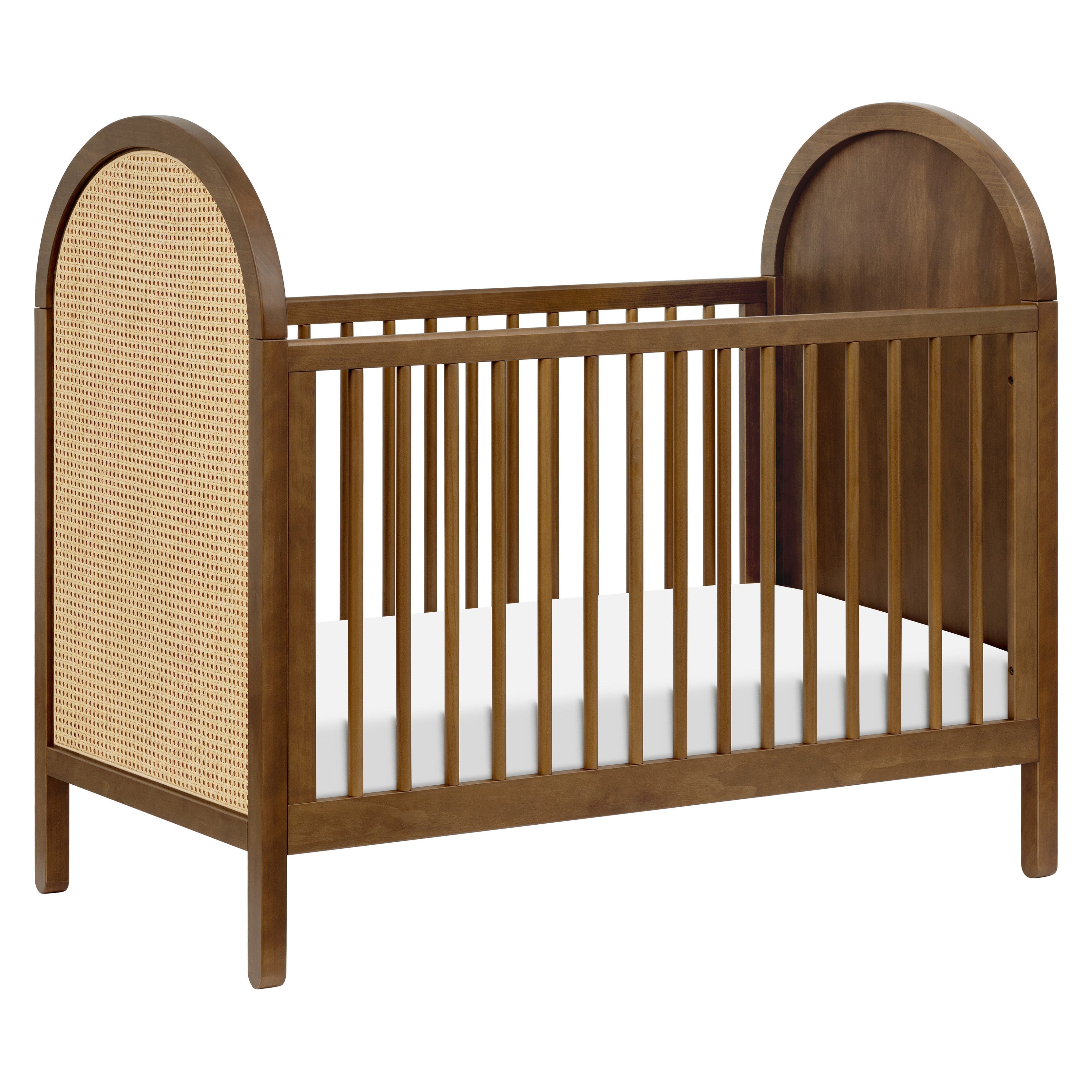 Babyletto Bondi Cane 3-in-1 Convertible Crib with Toddler Bed Conversion Kit - Twinkle Twinkle Little One