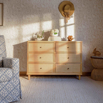 Namesake Marin with Cane 6 Drawer Dresser - Twinkle Twinkle Little One