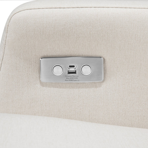 Namesake Crewe Electronic Recliner and Swivel Glider - Twinkle Twinkle Little One