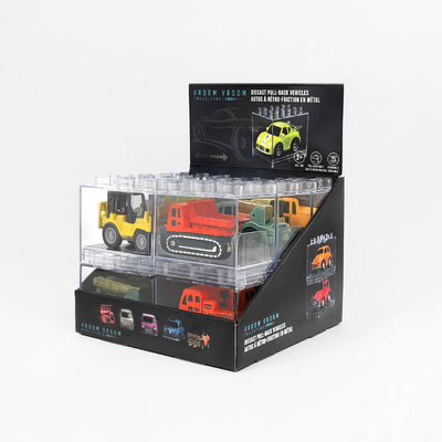 VVC Construction Vehicles Stackable Pullback Diecast Cars