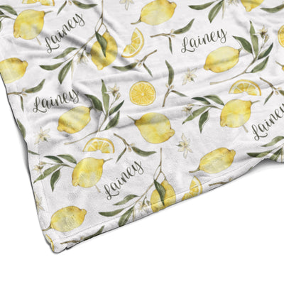 Sugar + Maple Plush Minky Fleece Personalized Blanket | Easy Peezy - Twinkle Twinkle Little One