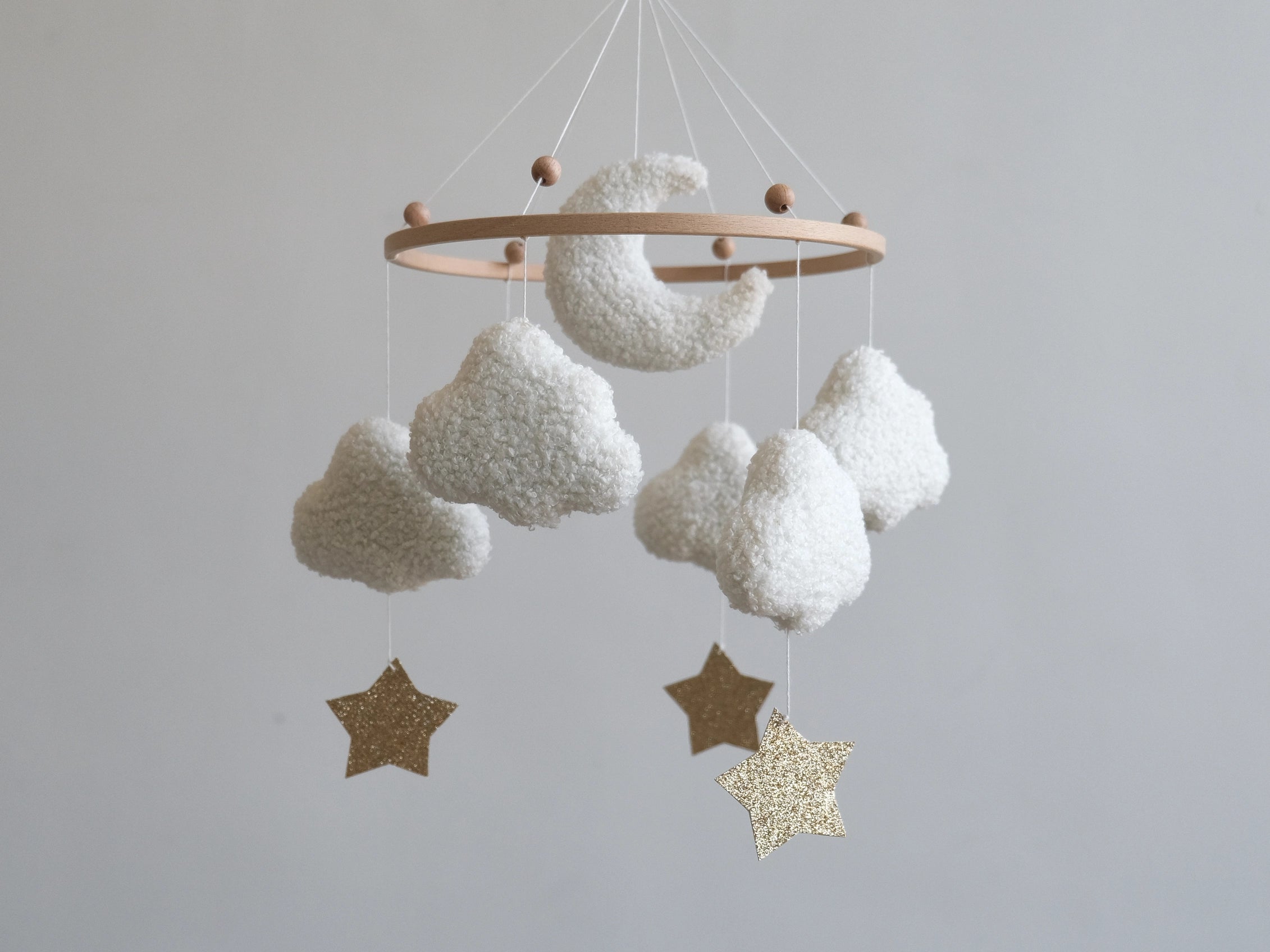 Boucle Clouds Baby Mobile