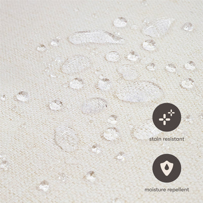 Babyletto Cali Pillowback Chair and a Half Glider in Eco-Performance Fabric | Water Repellent & Stain Resistant