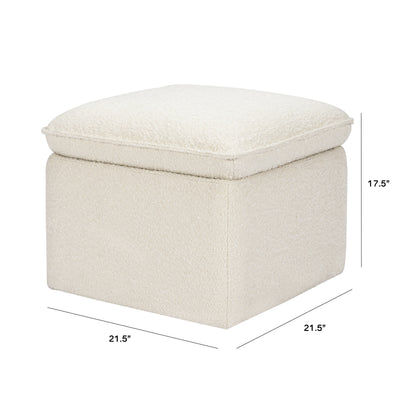 Babyletto Cali Storage Ottoman in Boucle