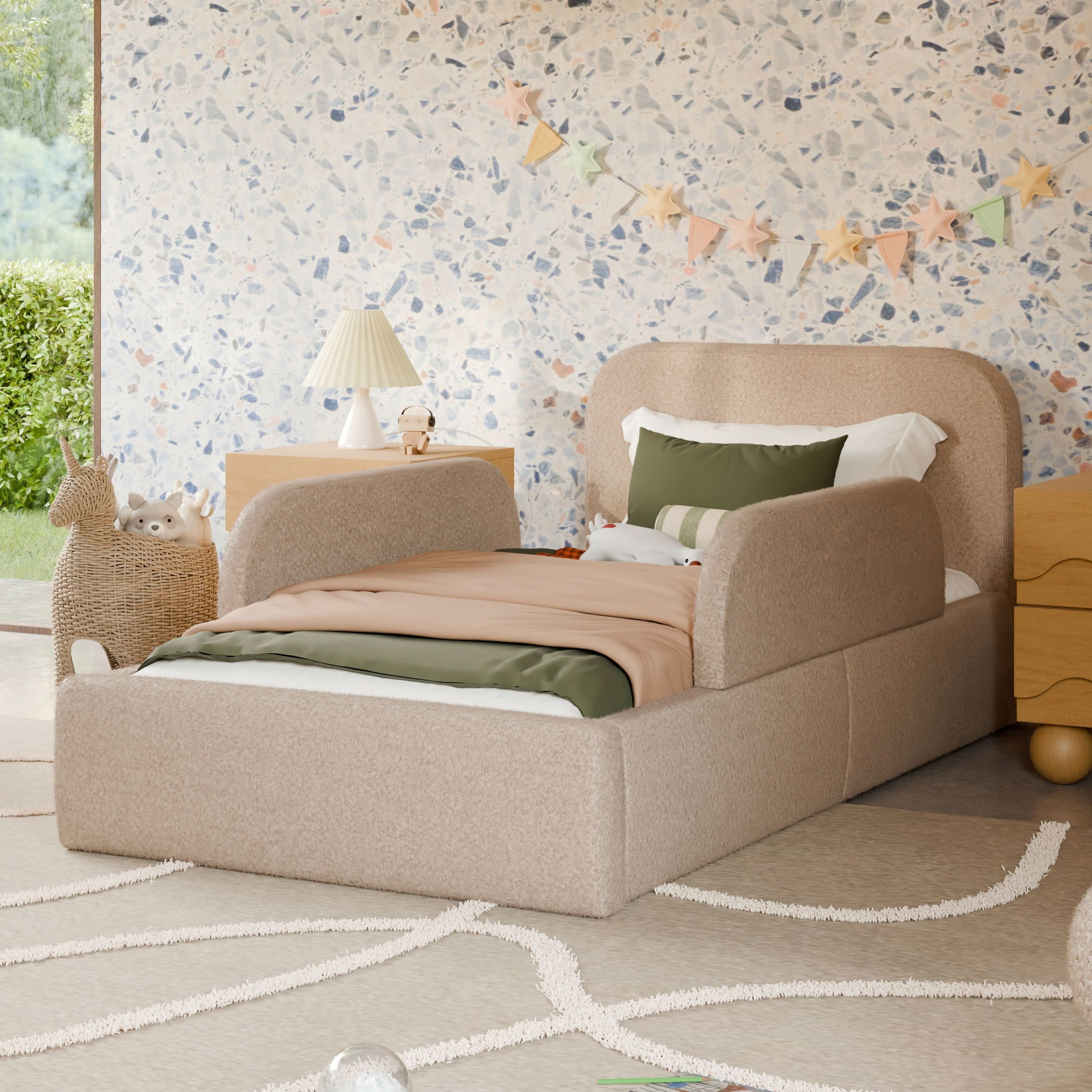 Babyletto Upholstered Twin/Full Bed Guardrails - Twinkle Twinkle Little One