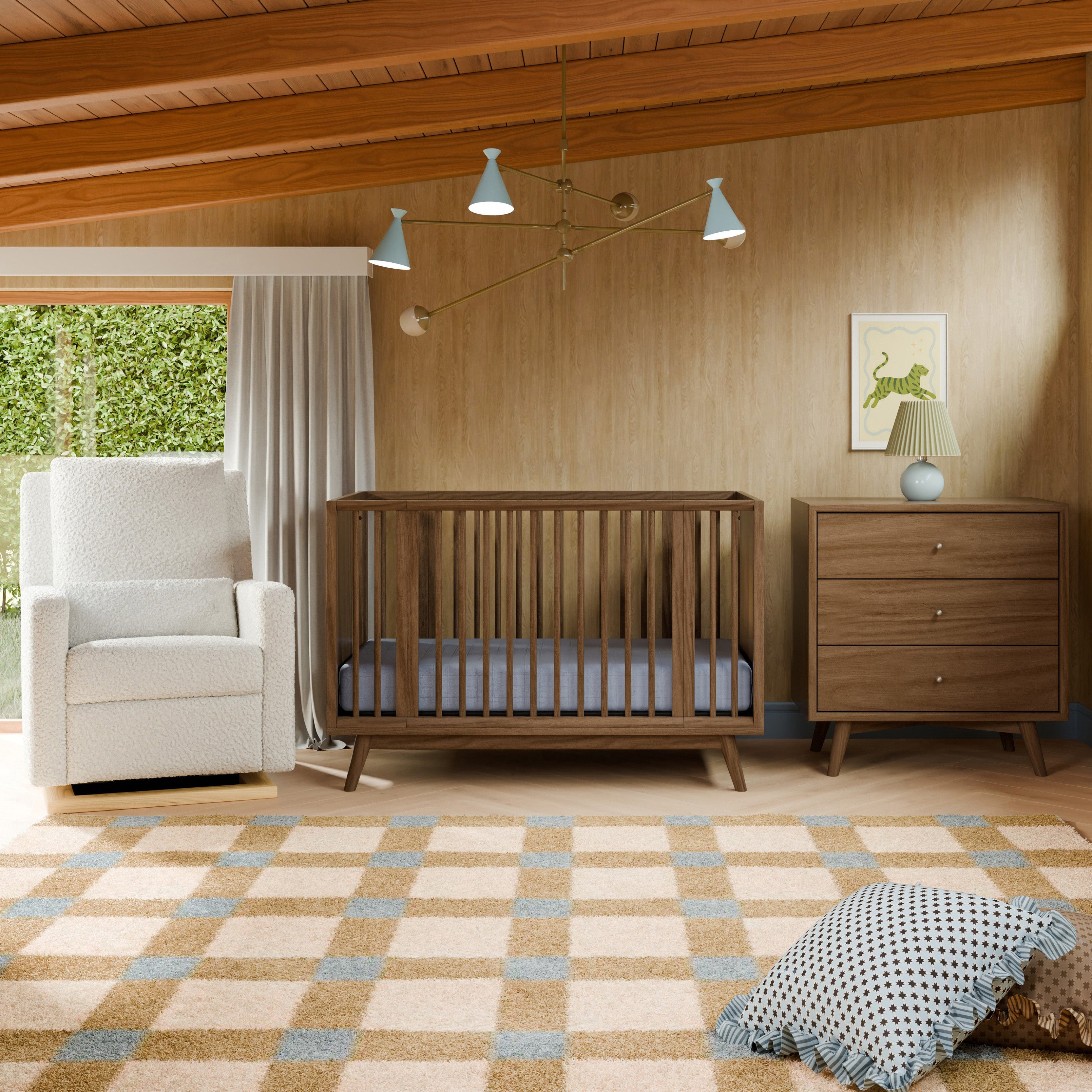 Babyletto Palma 8-in-1 Convertible All-Stages Crib with Bassinet & Toddler Bed Kits