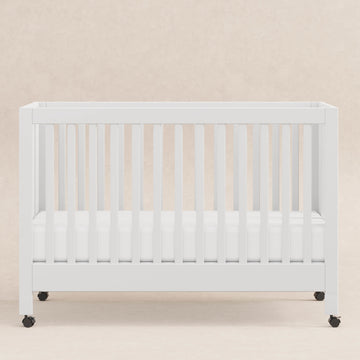 Babyletto Maki Portable Folding Crib with Toddler Bed Conversion Kit - Twinkle Twinkle Little One