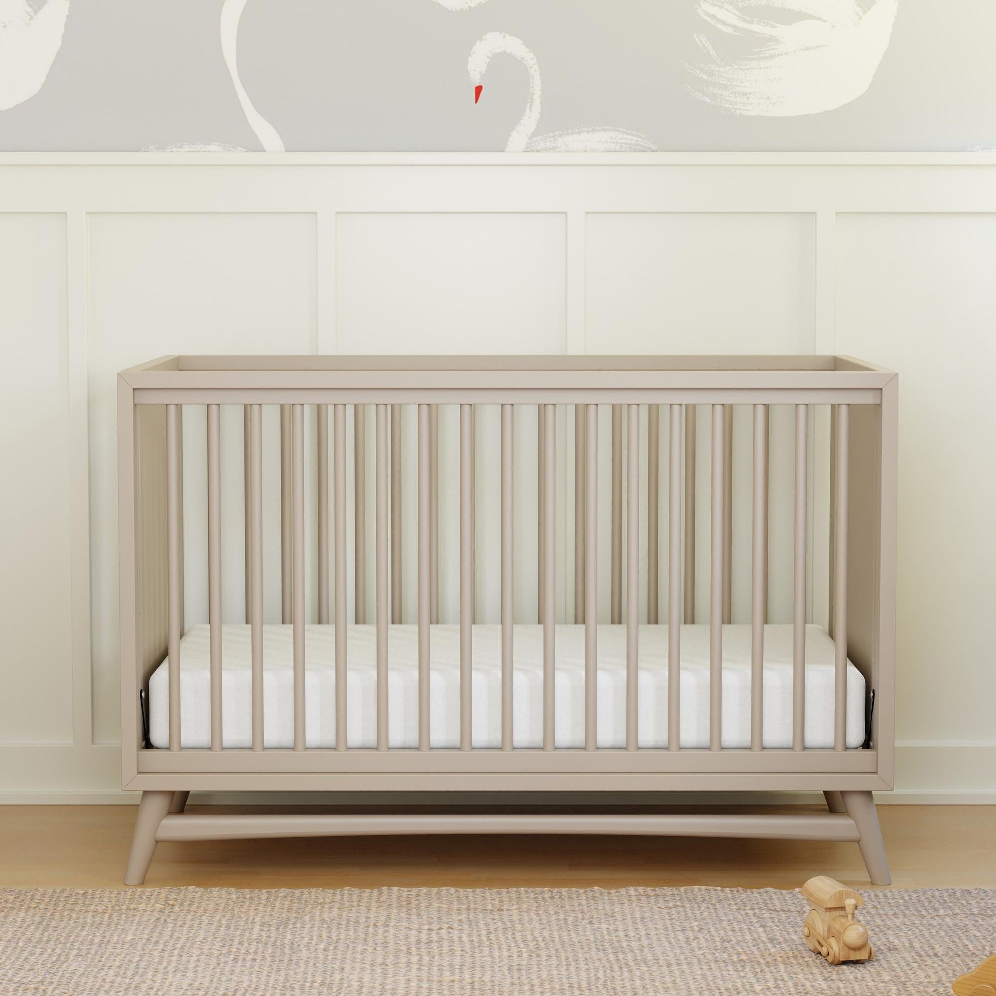 Babyletto Peggy 3-in-1 Convertible Crib with Toddler Bed Conversion Kit