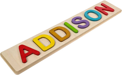 Custom Personalized Wooden Name Puzzle - Made in the USA! - Twinkle Twinkle Little One
