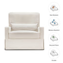 Namesake Crawford Pillowback Chair and a Half Comfort Swivel Glider - Twinkle Twinkle Little One