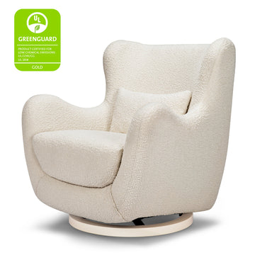 Solstice Swivel Glider in Boucle - Twinkle Twinkle Little One