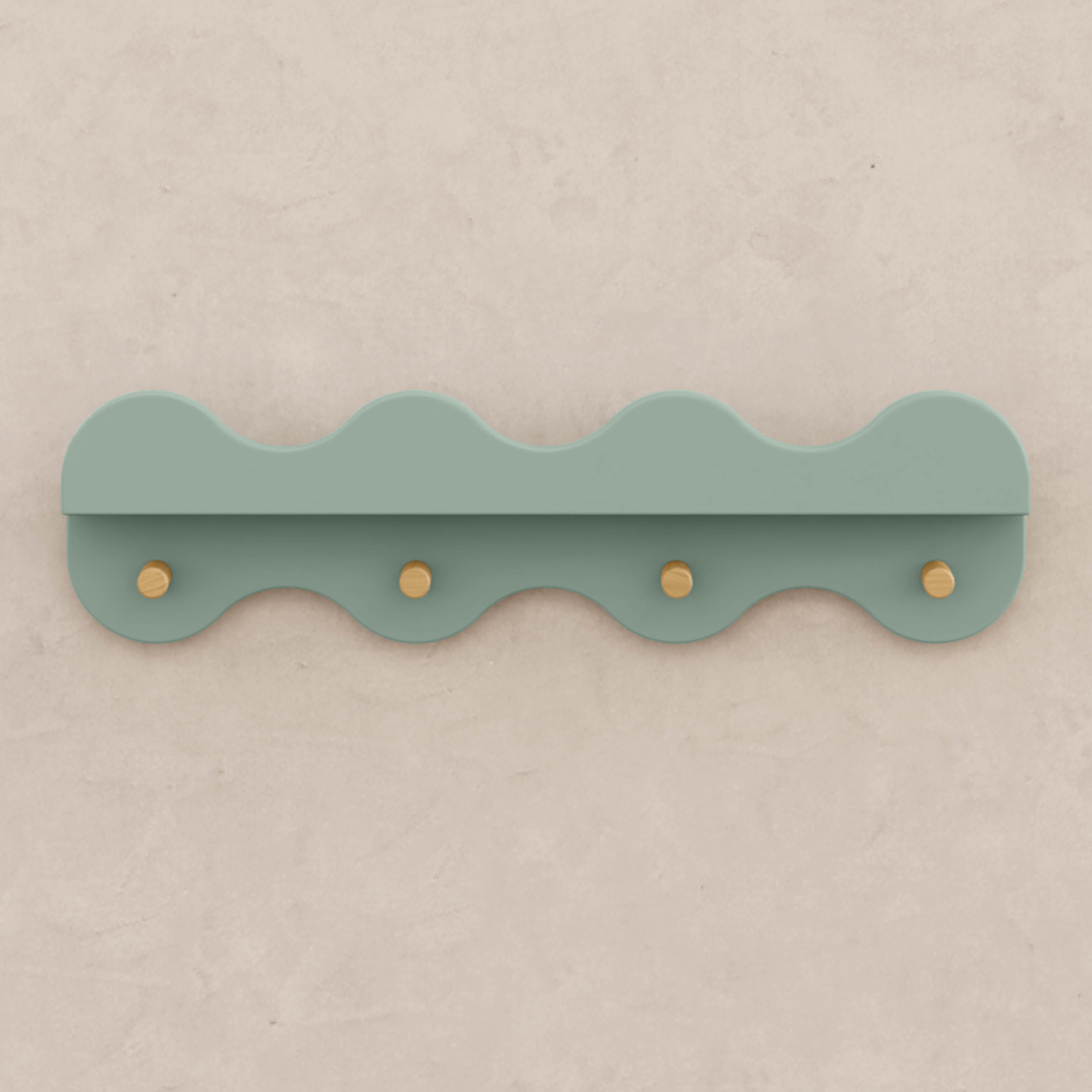 Babyletto Lido Wave Bookshelf with Hooks