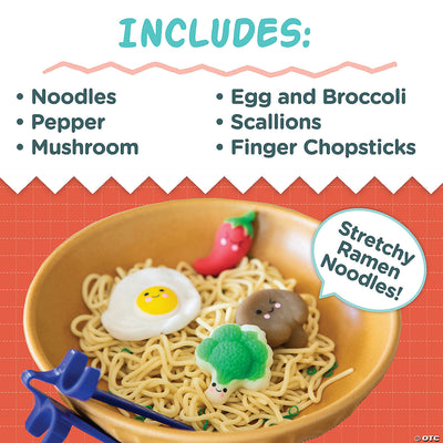 Foodie Fidgets Ramen Noodles and Toppings Fidgets for Kids - Twinkle Twinkle Little One
