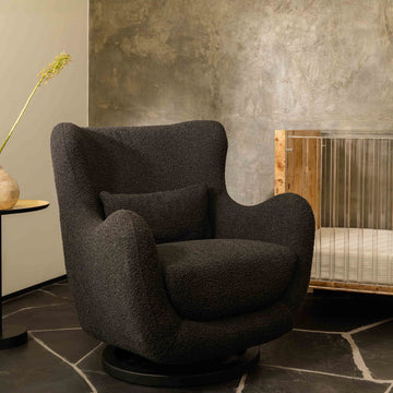 Babyletto Solstice Swivel Glider in Boucle - 0