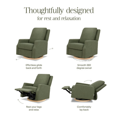 Namesake Crewe Recliner and Swivel Glider