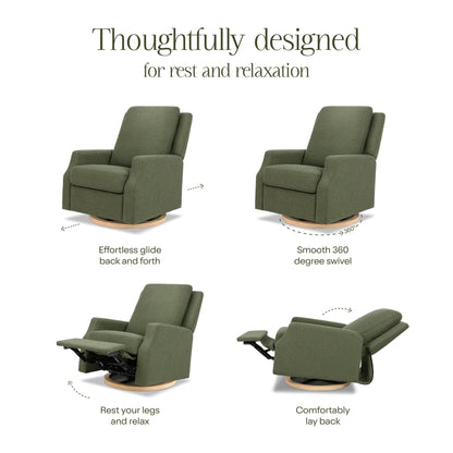 Namesake Crewe Recliner and Swivel Glider